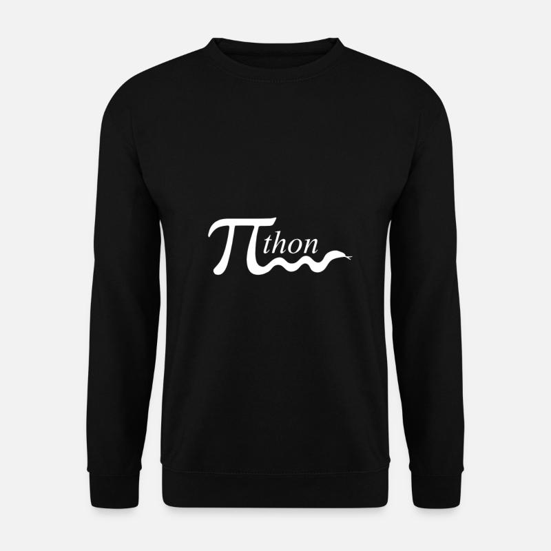 blague de maths pi python - Sweat-shirt Unisexe - noir