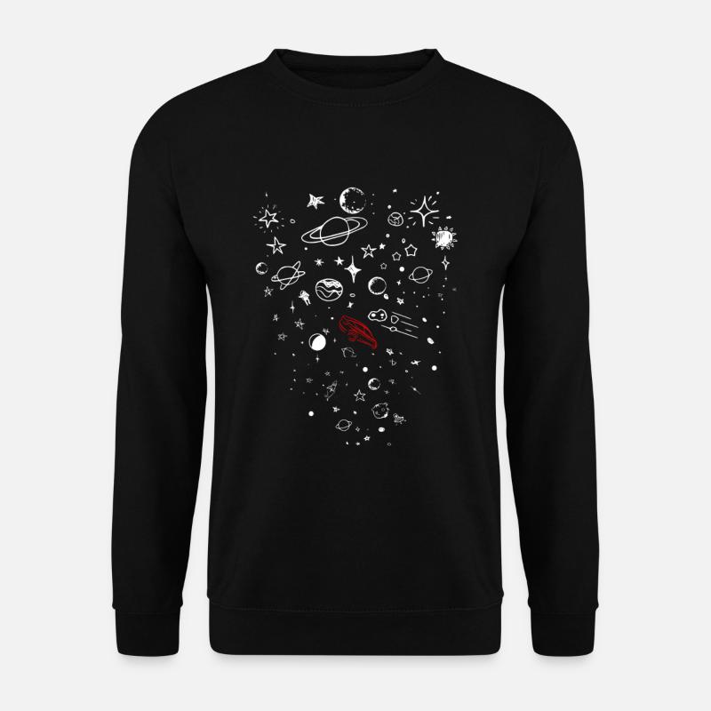 lance tesla dans le monde - Sweat-shirt Unisexe - noir
