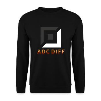 Adc diff Tilter tilted gaming - Unisex Sweatshirt - black - Front - Alina (178cm) & Michal (187cm)