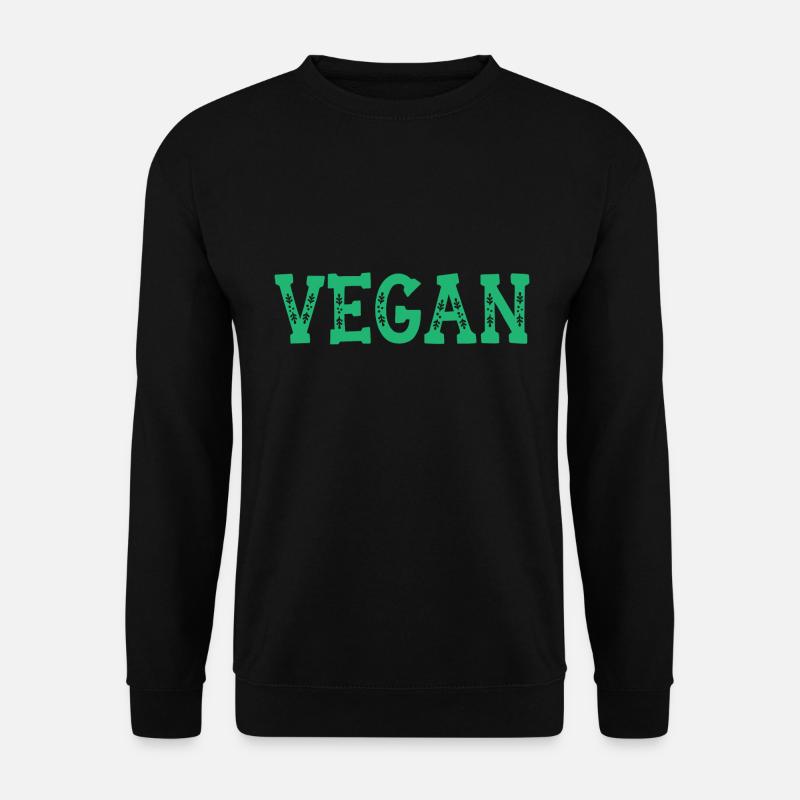 Vegan - Unisex Pullover - Schwarz