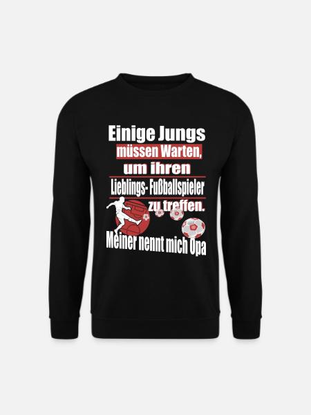 Fußball Opa - Unisex Pullover - Schwarz