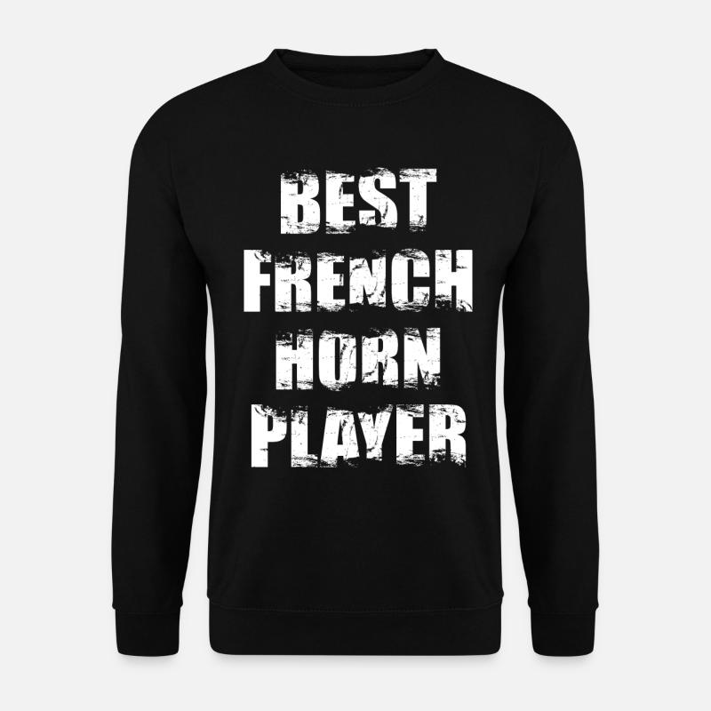 Bester Waldhornspieler - Unisex Pullover - Schwarz