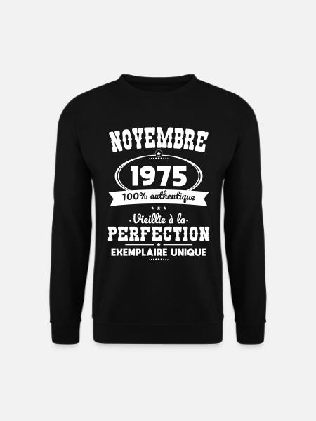 50th Anniversary - November 1975 Perfection - Unisex Sweatshirt - black