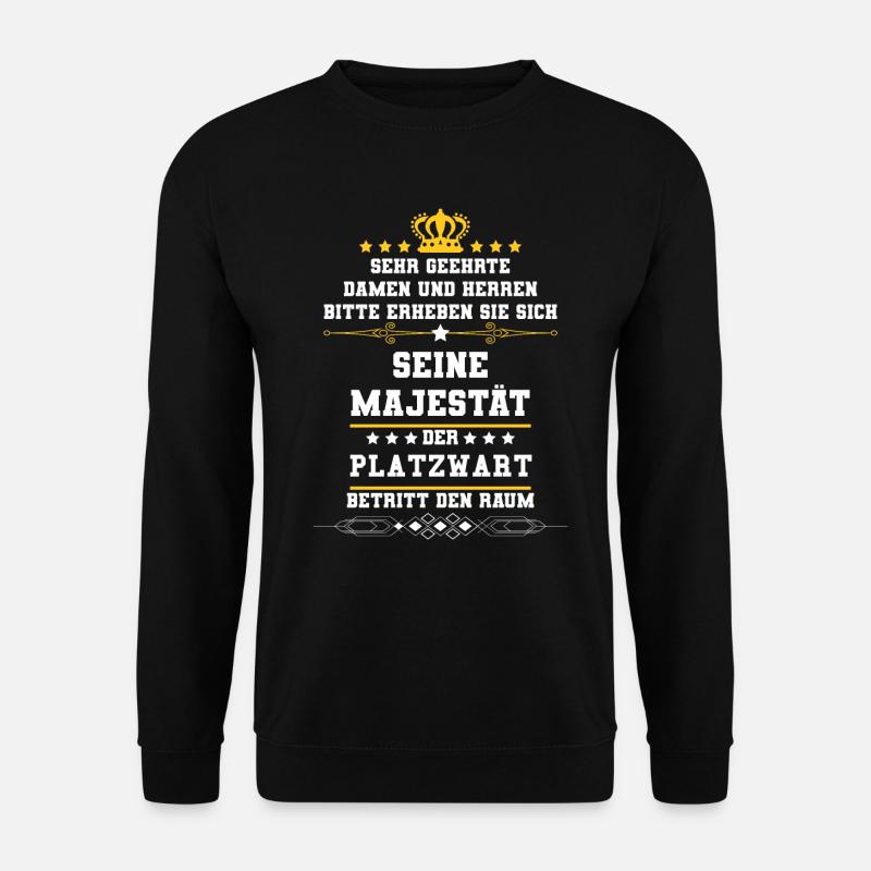 Platzwart - Unisex Pullover - Schwarz