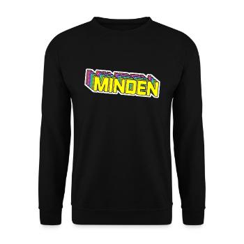 Minden - Unisex Pullover - Schwarz - Vorne - Alina (178cm) & Michal (187cm)