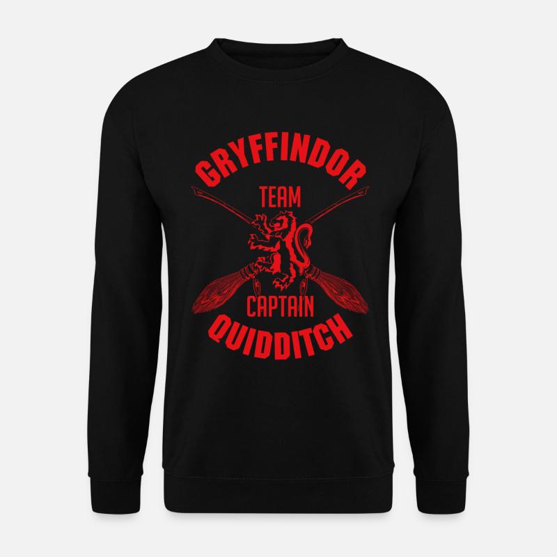 Harry Potter Gryffindor Team Captain Quidditch - Genser unisex - svart
