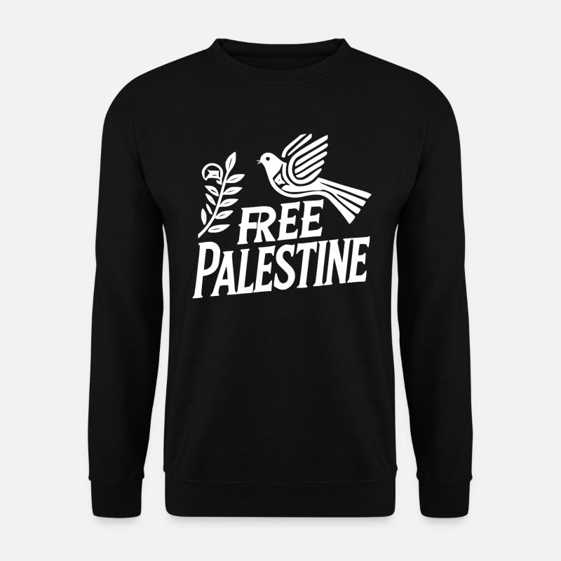 Free palestine - Unisex Sweatshirt - black