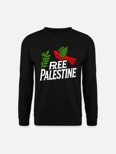 Free palestine - Unisex Sweatshirt - black