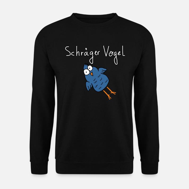 Schräger Vogel - Unisex Pullover - Schwarz
