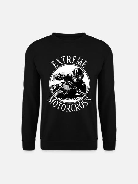 Extreme Motorcross T-Shirt - Unisex Pullover - Schwarz