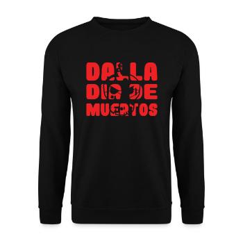 Day Of The Dead - Unisex Pullover - Schwarz - Vorne - Alina (178cm) & Michal (187cm)