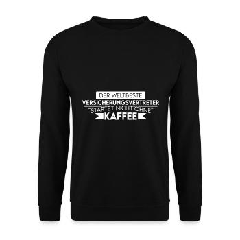 Versicherungsvertreter Für Versicherungsmakler Ver - Unisex Pullover - Schwarz - Vorne - Alina (178cm) & Michal (187cm)