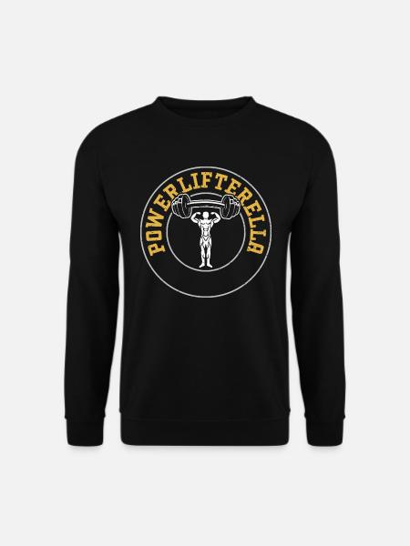 Powerlifterella - Gym - Unisex Pullover - Schwarz
