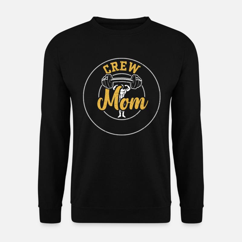Crew Mom - Gym - Unisex Pullover - Schwarz