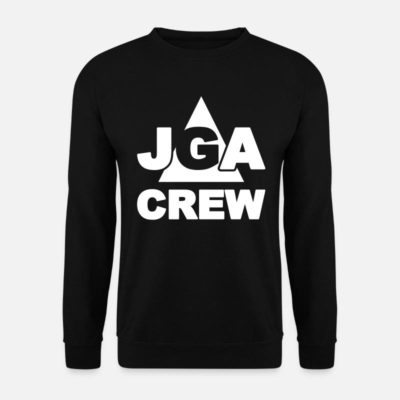 JGA Crew - Unisex Pullover - Schwarz