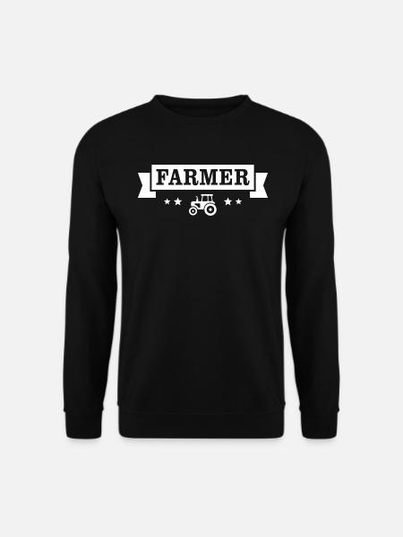 Farmer Badge - Unisex Sweatshirt - black