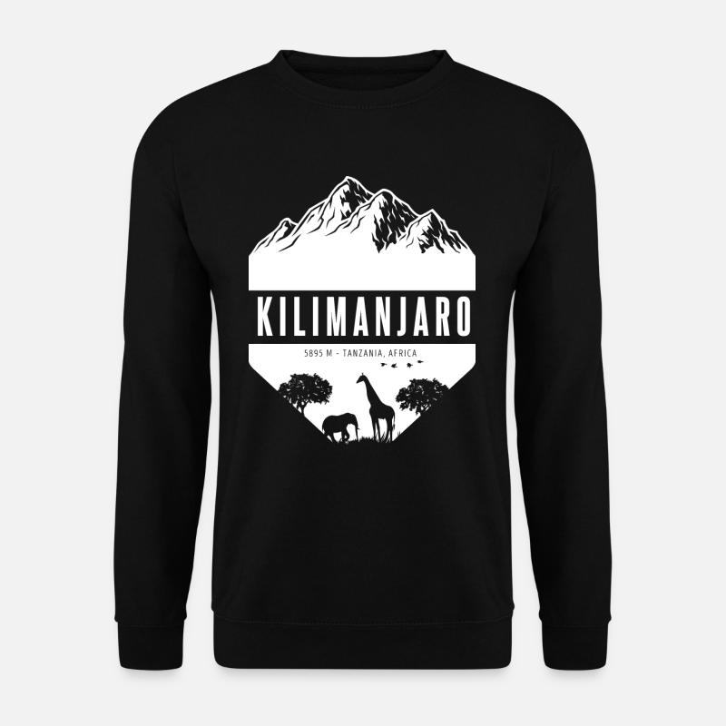 Tansania - Unisex Pullover - Schwarz