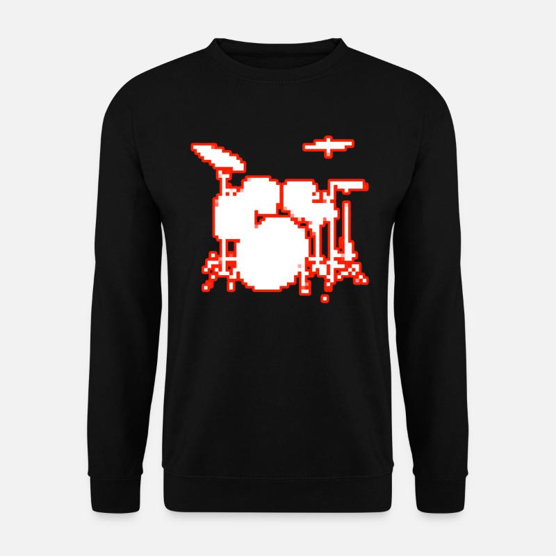 Batteur de pixel - Sweat-shirt Unisexe - noir