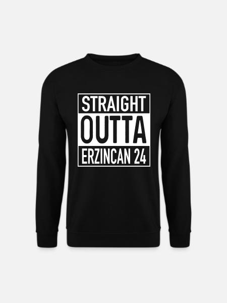 Straight OUTTA Erzincan - Unisex Sweatshirt - black