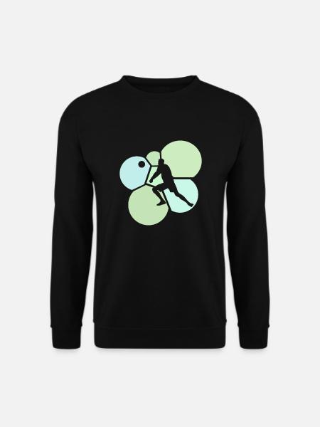 Volleyball, beach volleyball, dredging - Unisex Sweatshirt - black