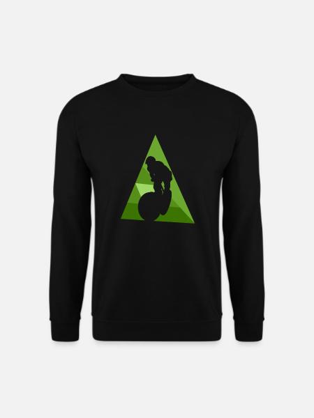 Mountain Biking Trail BMX - Unisex Sweatshirt - black