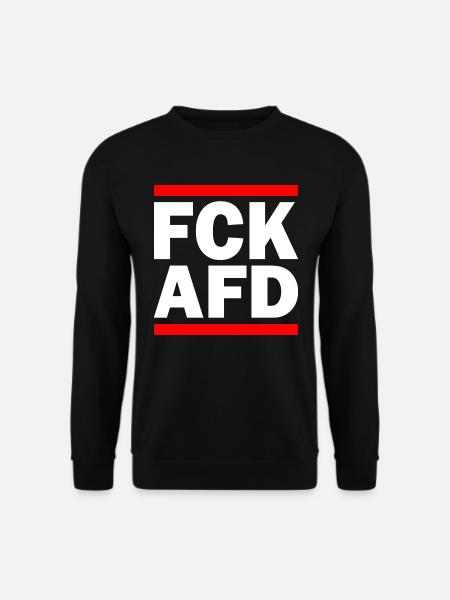Fuck afd - Unisex Sweatshirt - black