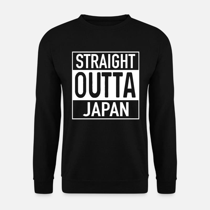Straight OUTTA JAPAN - Unisex Sweatshirt - black