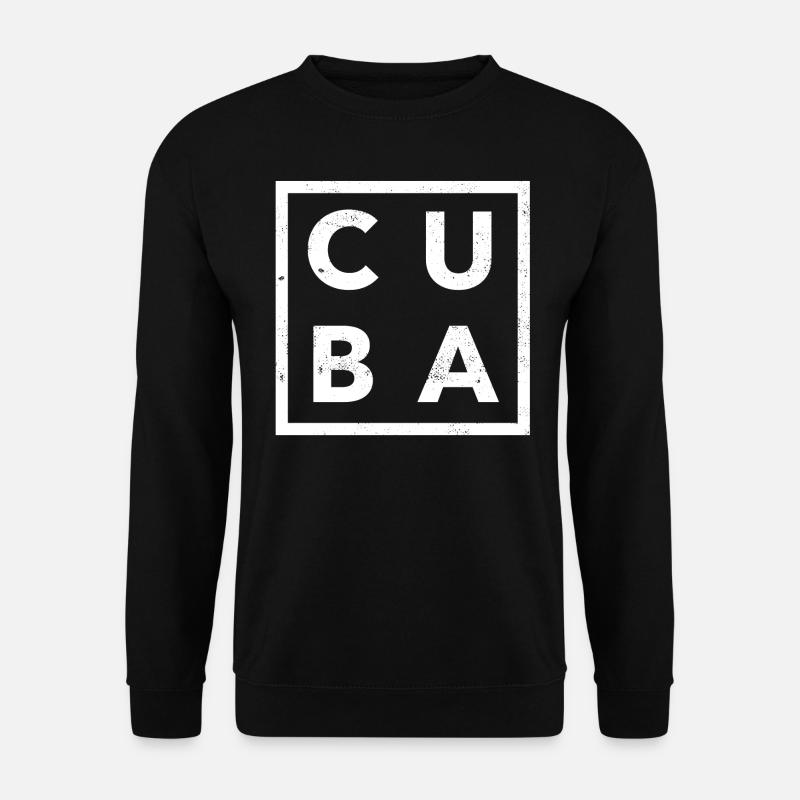 Kuba - Unisex Pullover - Schwarz