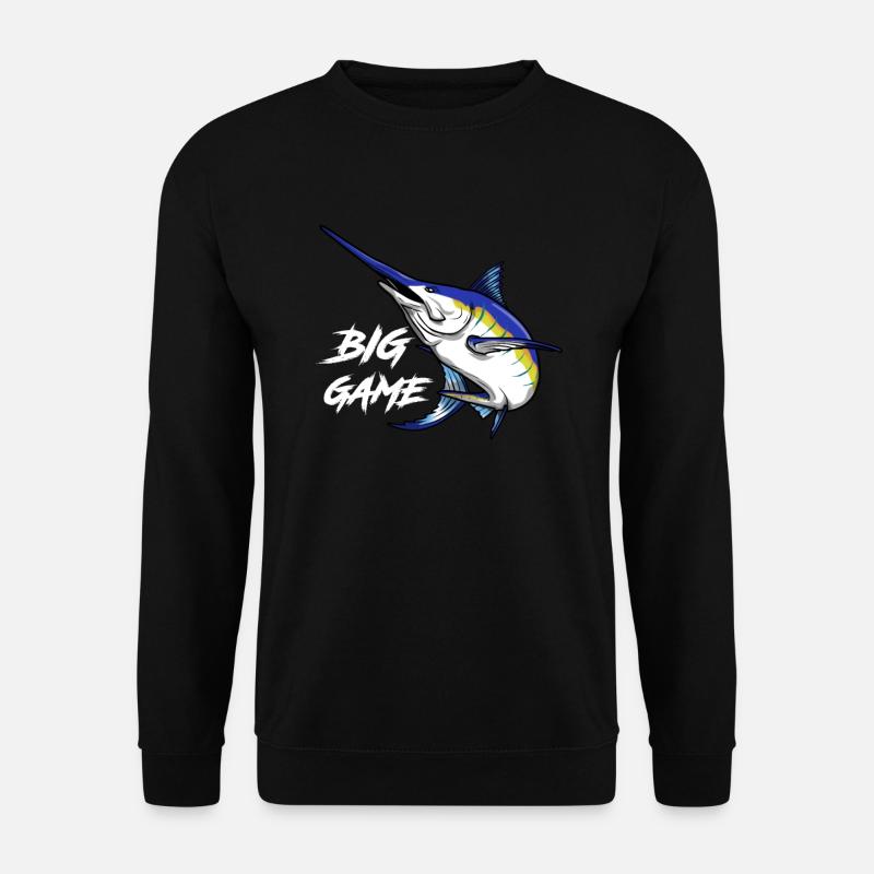 Big Game Fishing - Unisex Pullover - Schwarz