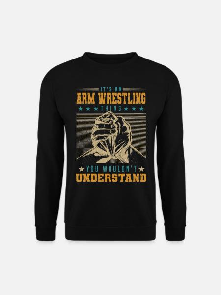 Arm wrestling - Unisex Sweatshirt - black