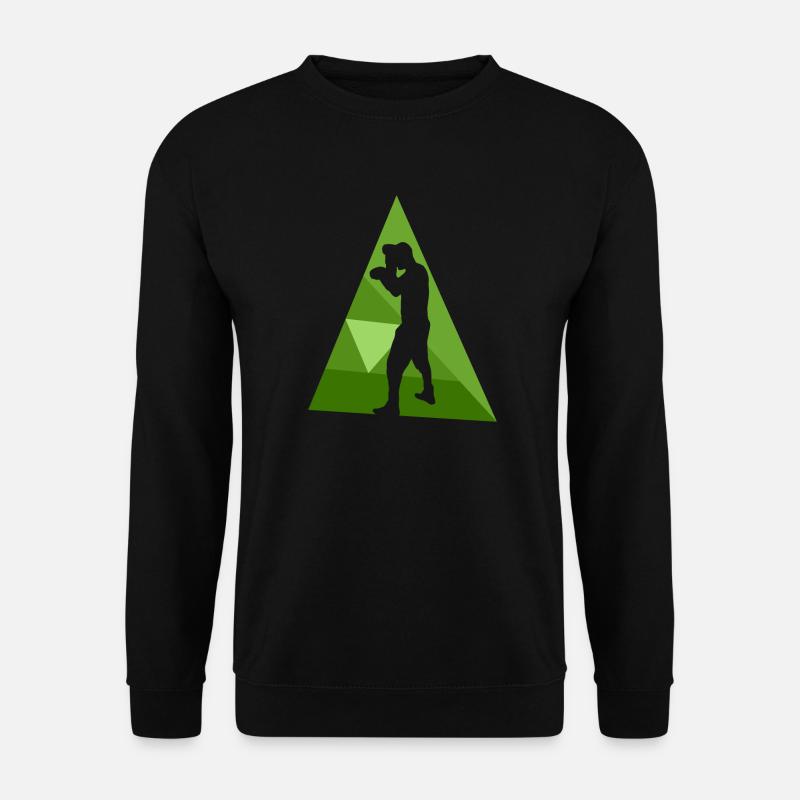 Boxing Jab Knockout - Unisex Pullover - Schwarz