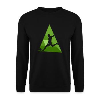 Sports de football - Sweat-shirt Unisexe - noir - Devant - Alina (178cm) & Michal (187cm)