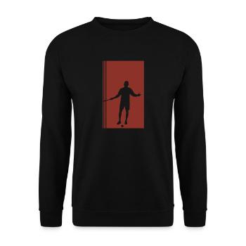 Hockey sur gazon Joueurs de hockey sur gazon - Sweat-shirt Unisexe - noir - Devant - Alina (178cm) & Michal (187cm)