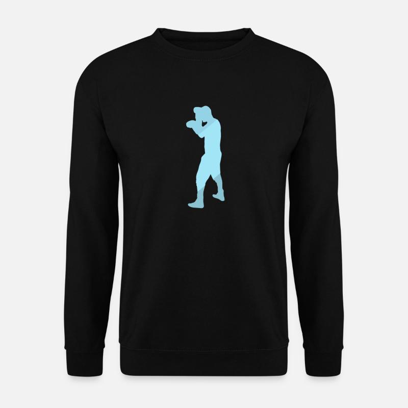 Striking Boxing Puncher - Unisex Pullover - Schwarz
