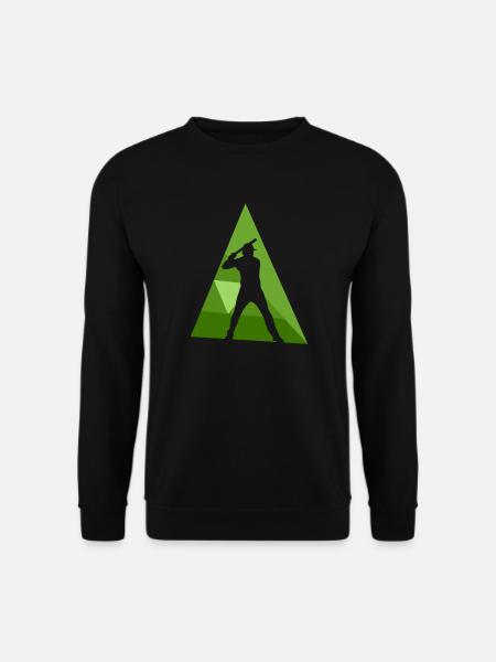Baseball Baserunner Catcher - Unisex Pullover - Schwarz