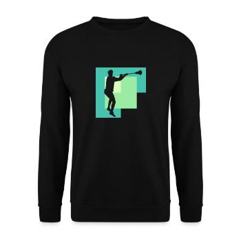 Lacrosse Crosse Stock Stocksport - Unisex Pullover - Schwarz - Vorne - Alina (178cm) & Michal (187cm)