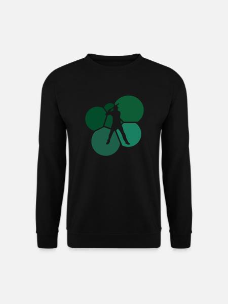 Baseball Batting Fielding Bat - Unisex Sweatshirt - black