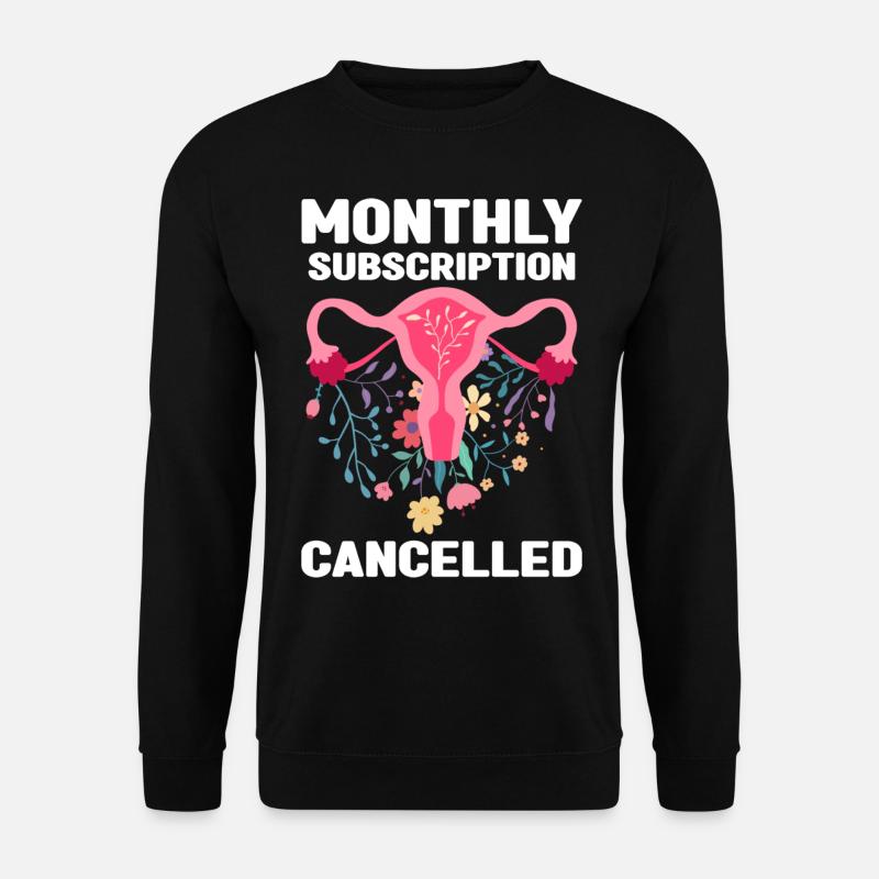 Hysterektomie | Gebärmutter Entfernung Geschenk - Unisex Pullover - Schwarz
