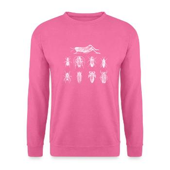 Bugs Insects - Unisex Sweatshirt - pink - Front