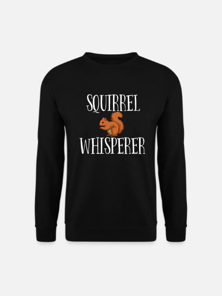 Squirrel Whisperer - Unisex Sweatshirt - black