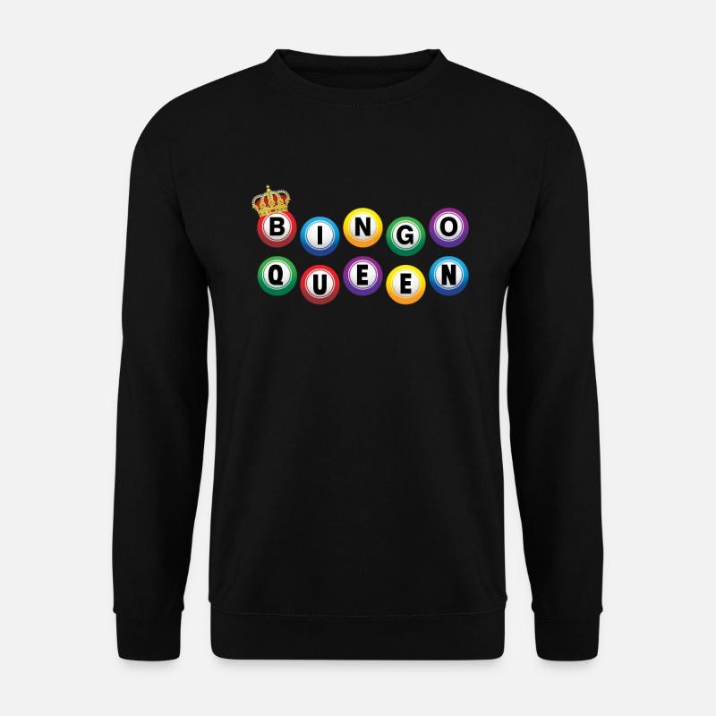 Bingo Queen - Unisex Sweatshirt - black
