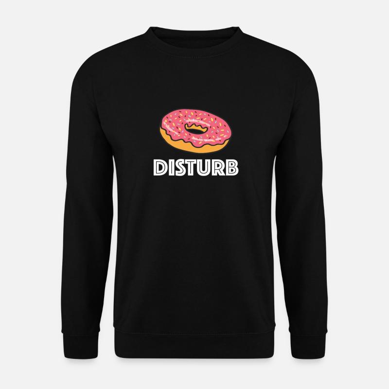 Donut Disturb - Unisex Sweatshirt - black
