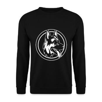 Berger allemand - Sweat-shirt Unisexe - noir - Devant - Alina (178cm) & Michal (187cm)