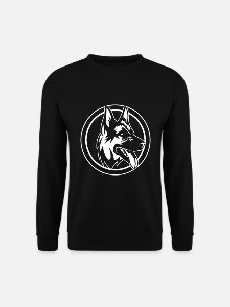 German Shepherd Dog - Unisex Sweatshirt - black
