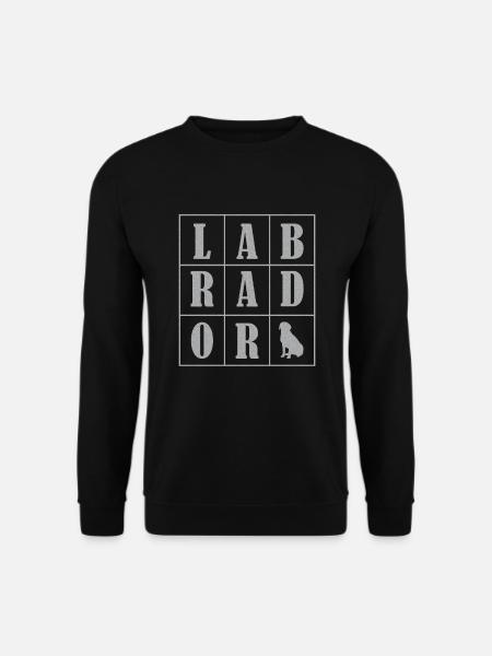 Labrador Hund Labrador - Unisex Pullover - Schwarz