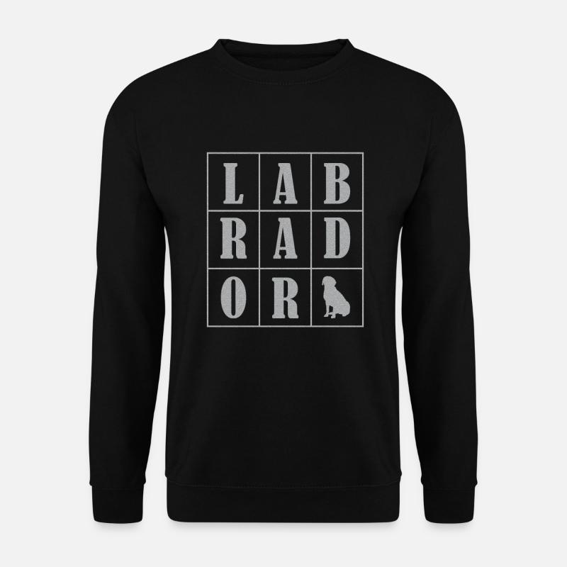Labrador Hund Labrador - Unisex Pullover - Schwarz