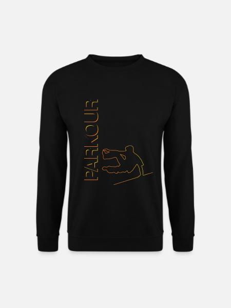 Parkour - Sweat-shirt Unisexe - noir