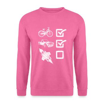 Driving license consisted of novice drivers - Unisex Sweatshirt - pink - Front