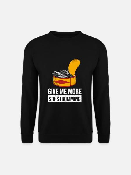 Surströmming Fan - Unisex Pullover - Schwarz