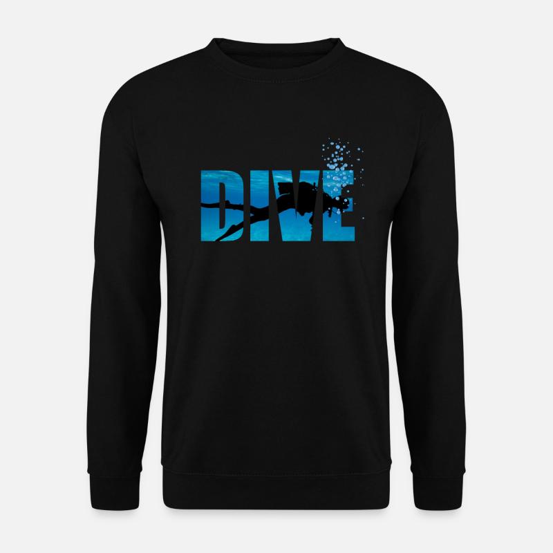 Scuba Diving Dive - Unisex Sweatshirt - black